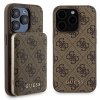 Zestaw Guess GUBPM5P15L4GEMGW iPhone15 Pro 6.1 hardcase + Powerbank 5000mAh MagSafe brązowy/brown 4G Metal Logo